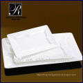 P&T porcelain factory wholesale square plate, rectangle plate